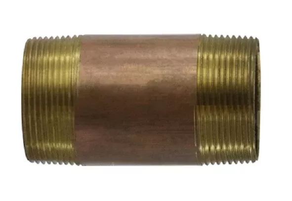 1 X 5,BRASS NIPPLE