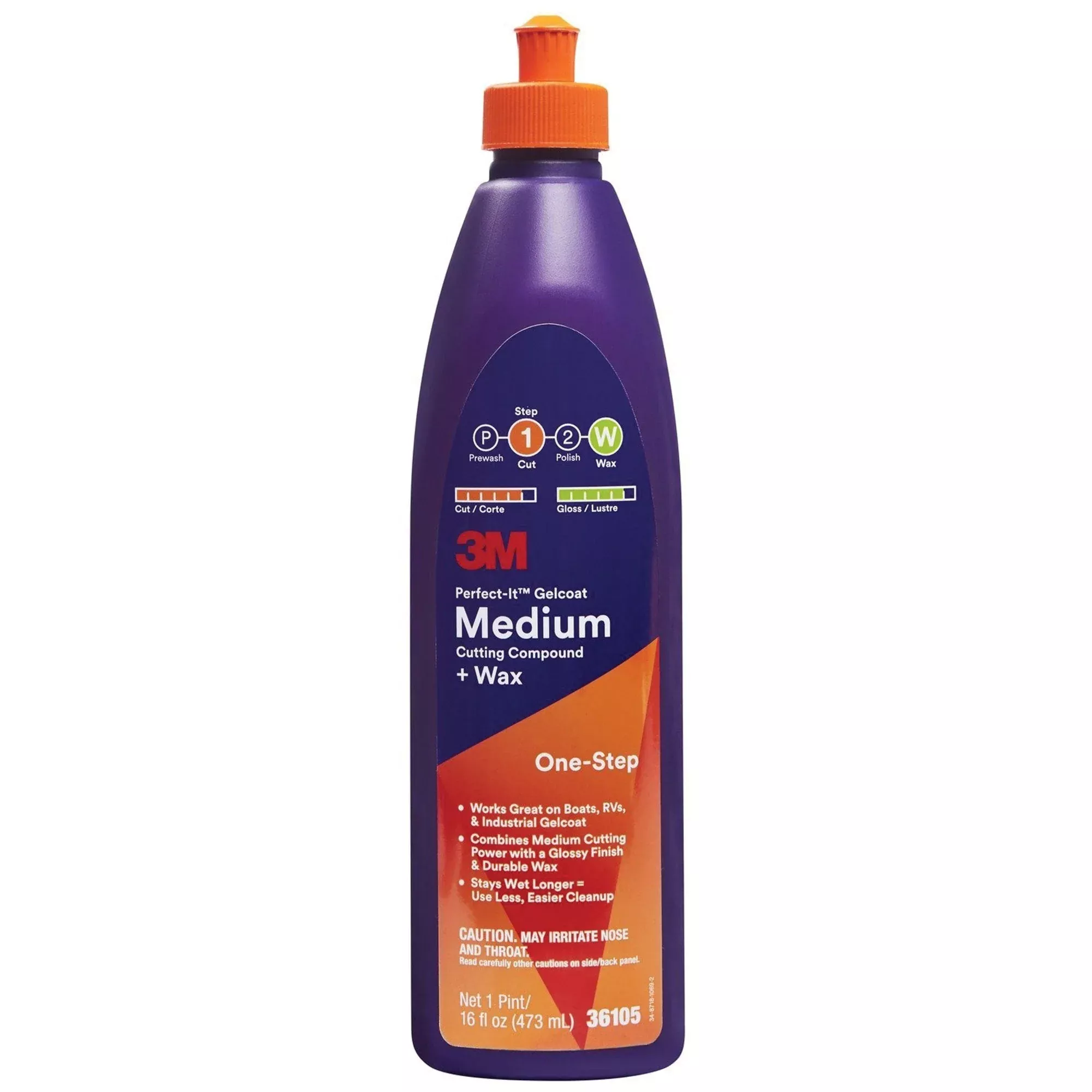 3M Perfect-It Medium Gelcoat Cutting Compound Pint
