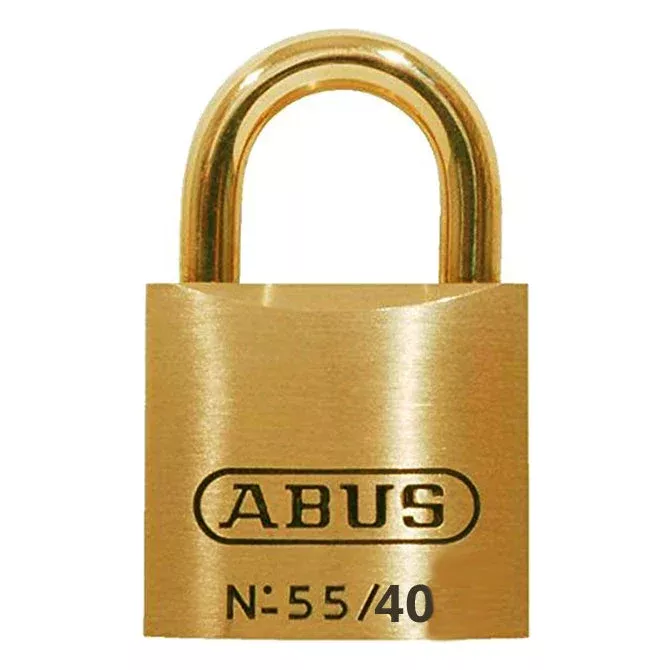 Abus 55MB/40 Solid Brass Padlock 1-1/2"