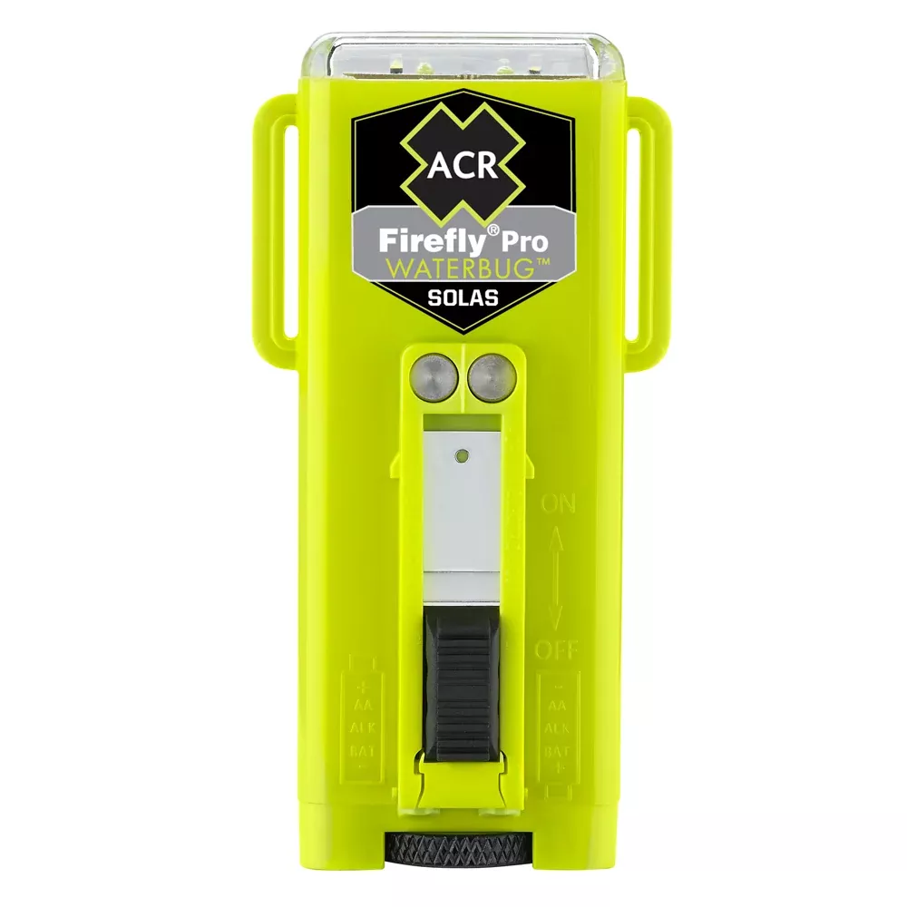 ACR Firefly PRO WATERBUG SOLAS Manual or Water-Activated LED Strobe Light (bulk packaging) (3971.4)