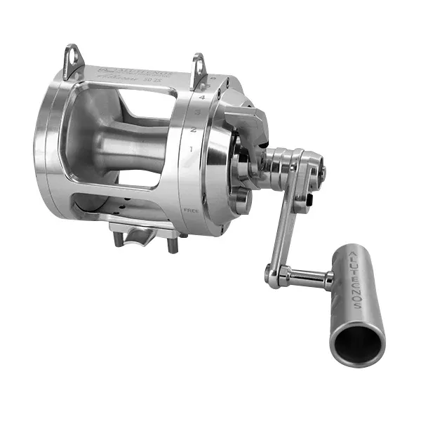 Alutecnos Albacore 50 Two Speed Reel - Silver