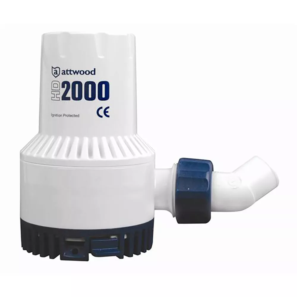 Attwood HD2000 Heavy Duty Bilge Pump - 24V2000 GPH [4770-4]