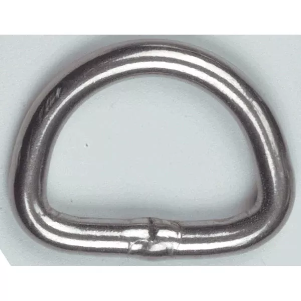 Bainbridge D-Ring 1 Inch Welded Stainless Steel