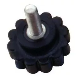 Bimini Top Head Screw Black Pair 1/4-28