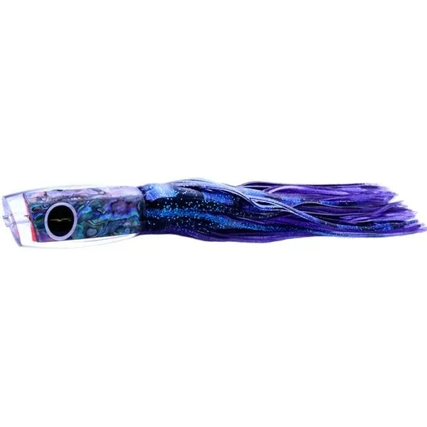 Black Bart 1656 Angle Medium Heavy Tackle Lure - Black Purple Split/Purple Fleck