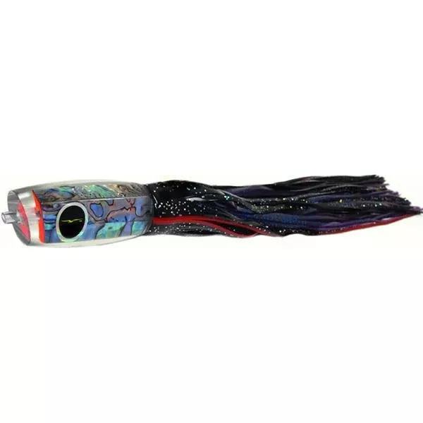 Black Bart 1656 Angle Medium Heavy Tackle Lure - Black Red/Purple Blue Fleck