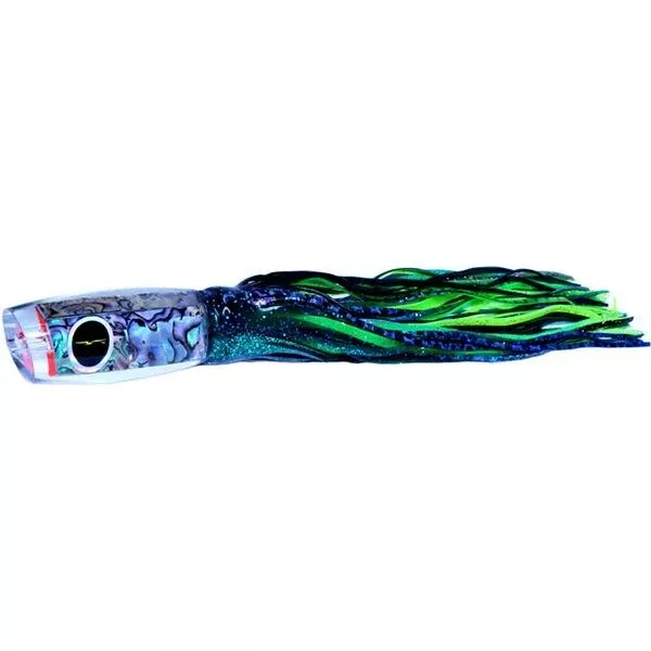 Black Bart 1656 Angle Medium Heavy Tackle Lure - Dark Green/Green Chartreuse