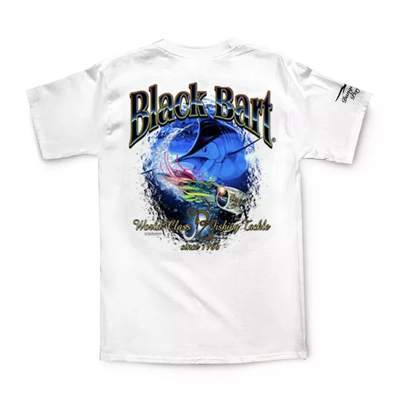 Black Bart Marlin Lure Short Sleeve T-Shirt