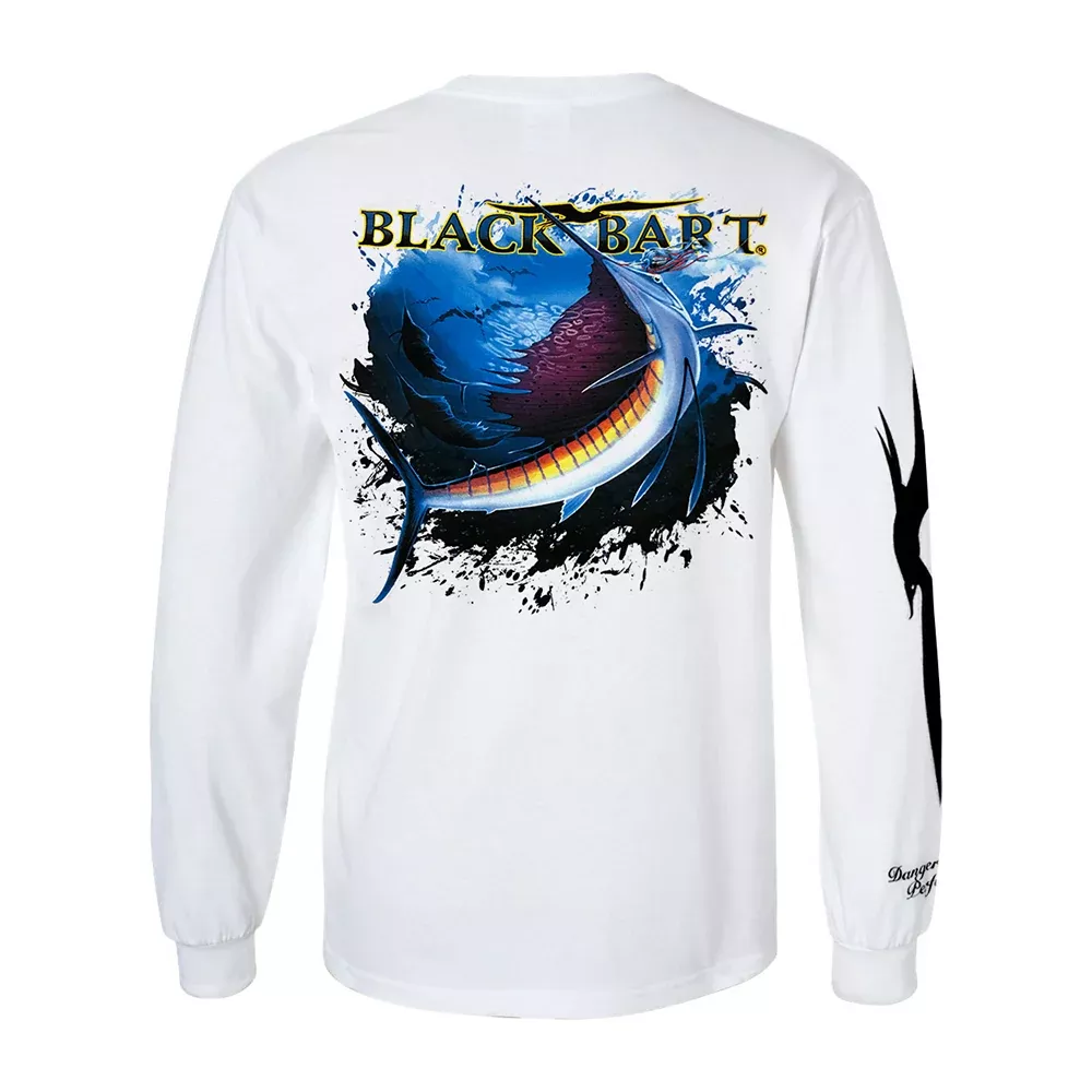 Black Bart Sailfish Long Sleeve T-Shirt