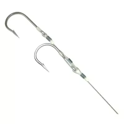 Black Bart Wahoo Double Hookset Stainless Steel