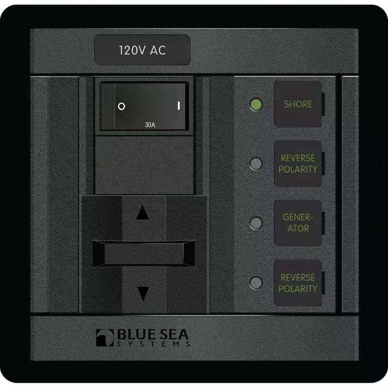 Blue Sea 1208 120V AC 2 Sources - 30A [1208]