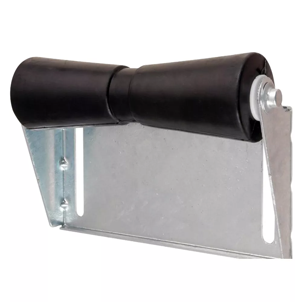 C.E. Smith Panel Bracket Assembly12" Spool Roller - Black [10405G]