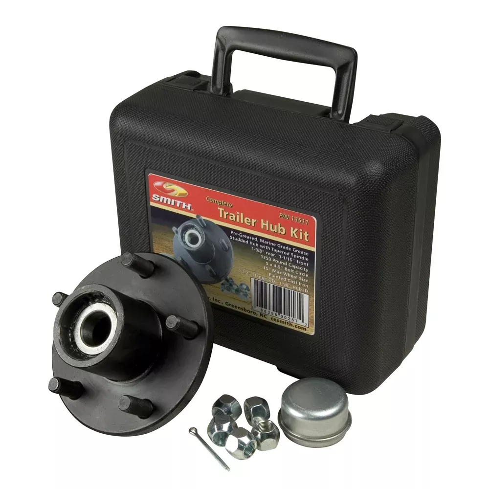 C.E. Smith Trailer Hub Kit Package 1-1/16″ Stud 5 x 4-1/2 [13311]