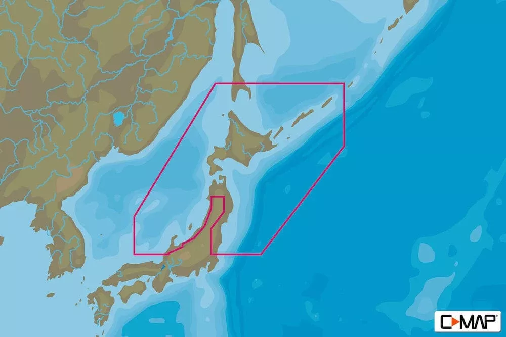 C-MAP AN-N250: Northern Japan, MAX-N: Local