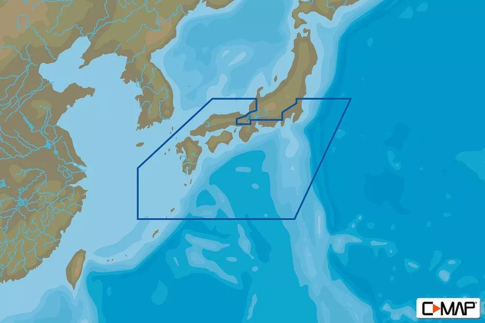 C-MAP AN-N251: Southern Japan, MAX-N: Local