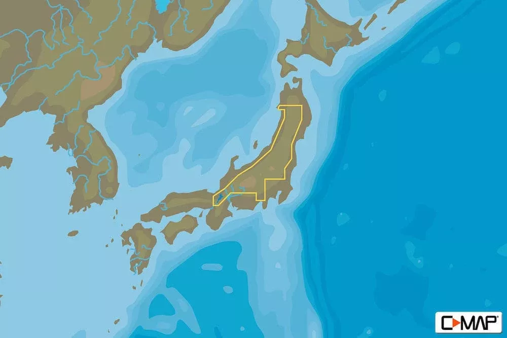 C-MAP AN-N252: Japanese Lakes, MAX-N: Local
