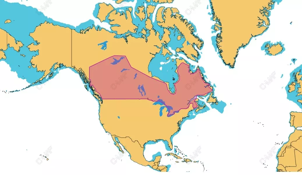 C-MAP Reveal NA-Y216 Canada Lakes Nautical Chart - Marine Navigation microSD/SD Card (M-NA-Y216-MS)