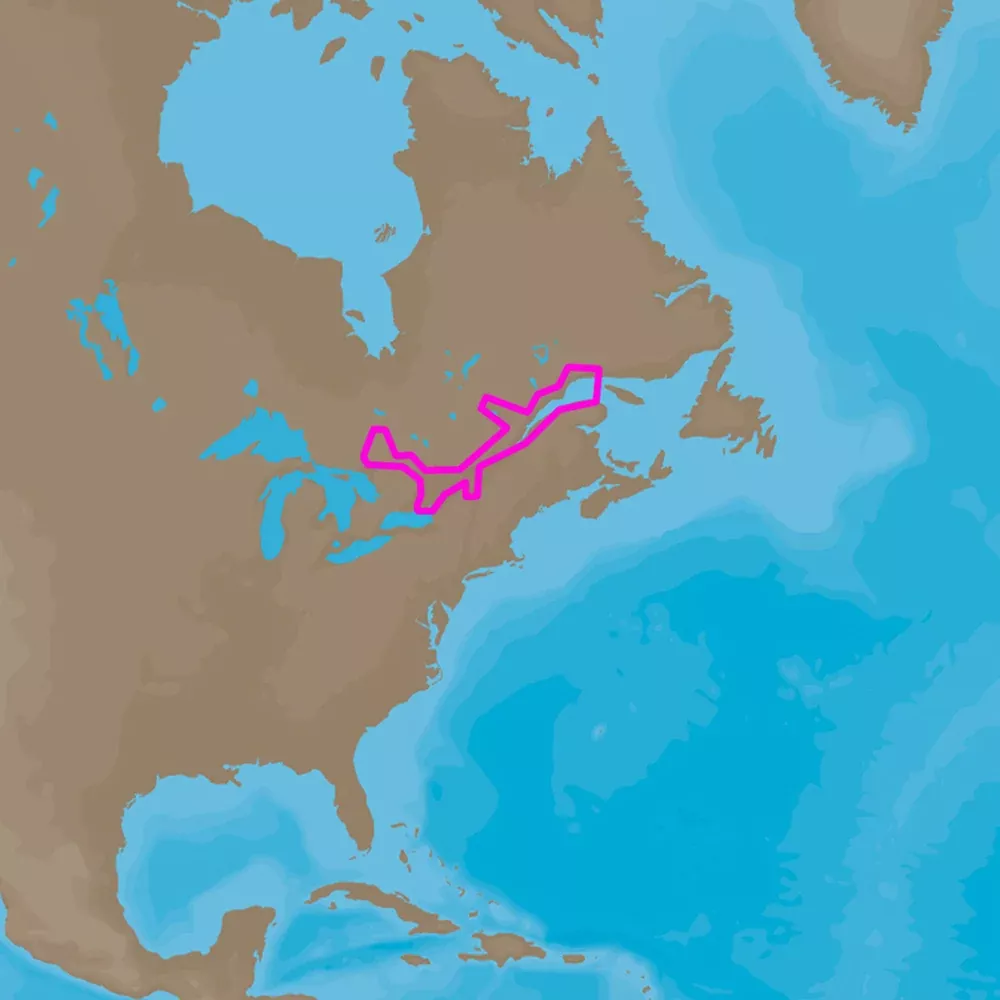 C-MAP4D NA-D935 St Lawrence River [M-NA-D935-MS]