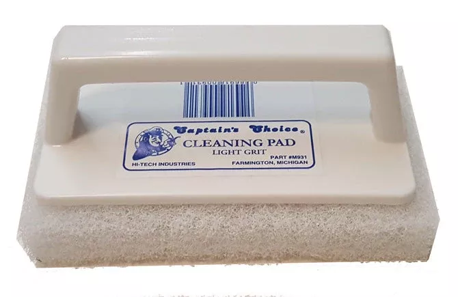 Captains Choice Cleaning Pad - Light Grit