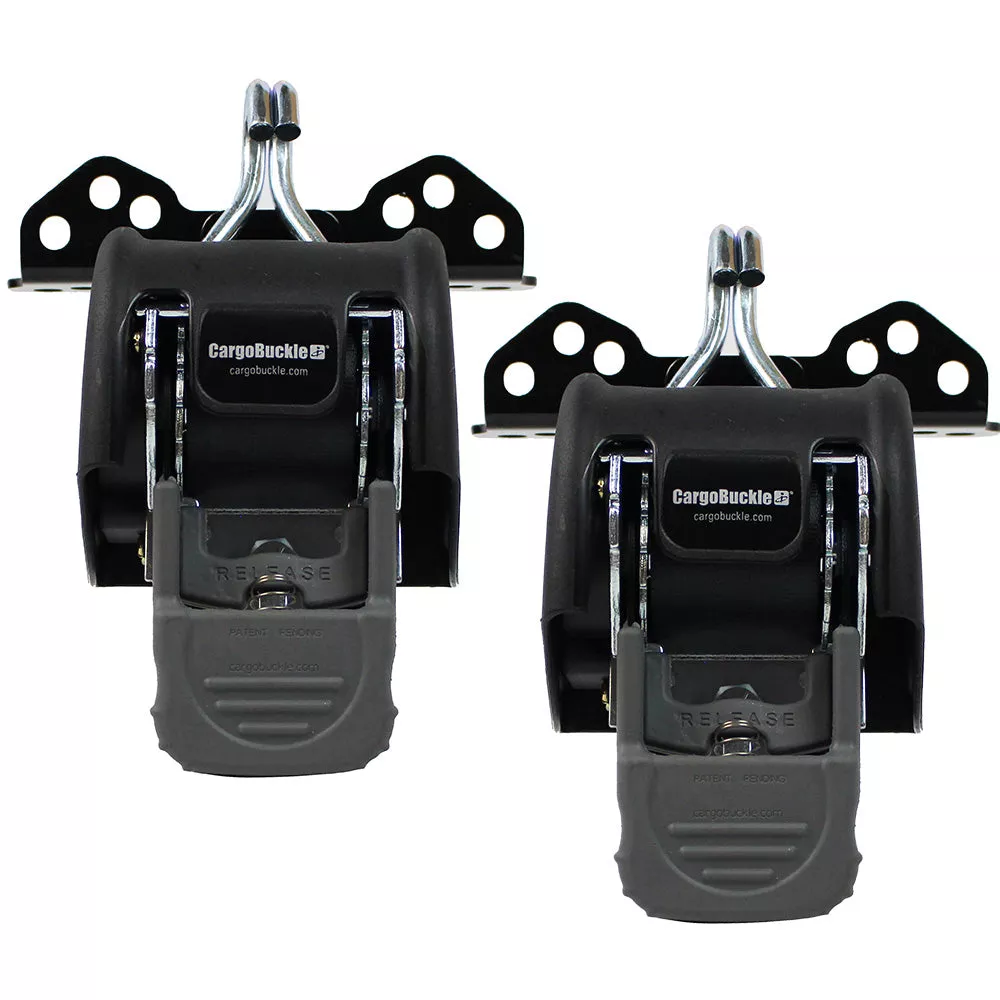 CargoBuckle Universal Ladder Rack Tie-Down System - 2" Retractable Tie-Down - 1 Pair [F153180]