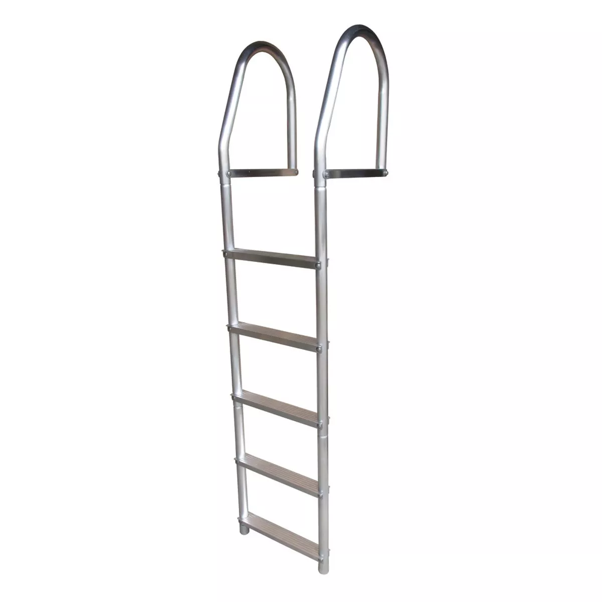 Dock Edge Fixed Eco - Weld Free Aluminum 5-Step Dock Ladder [DE2075F]