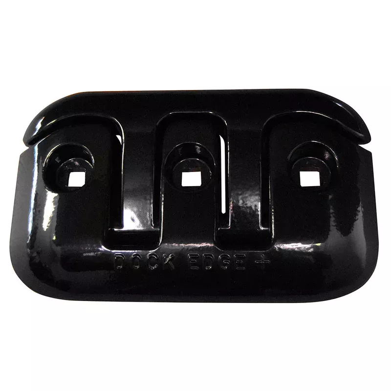 Dock Edge Flip-Up Dock Cleat - 8" - Black [DE2608BF]