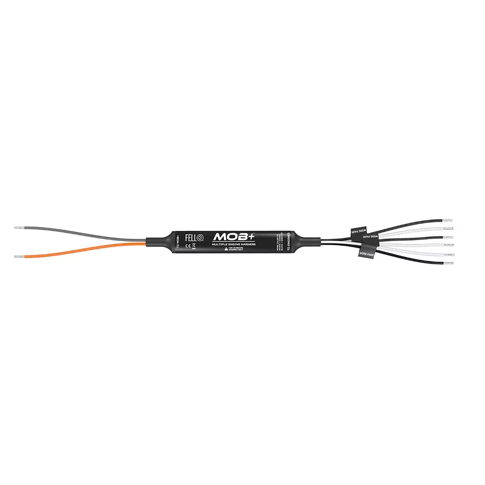 FELL Marine MOB+ Multi-Engine Harness Kit - Diode Style Wire Harness for Multiple Outboard Installations (72.380.401)