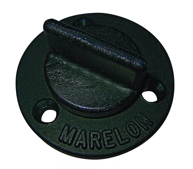 Forespar Garboard Drain Black 2" Diameter