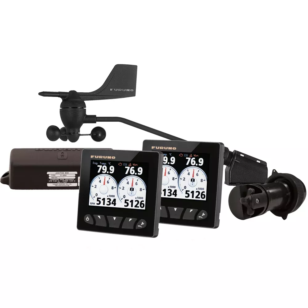 Furuno FI70DSW Depth/Speed/Wind Instrument Display Package