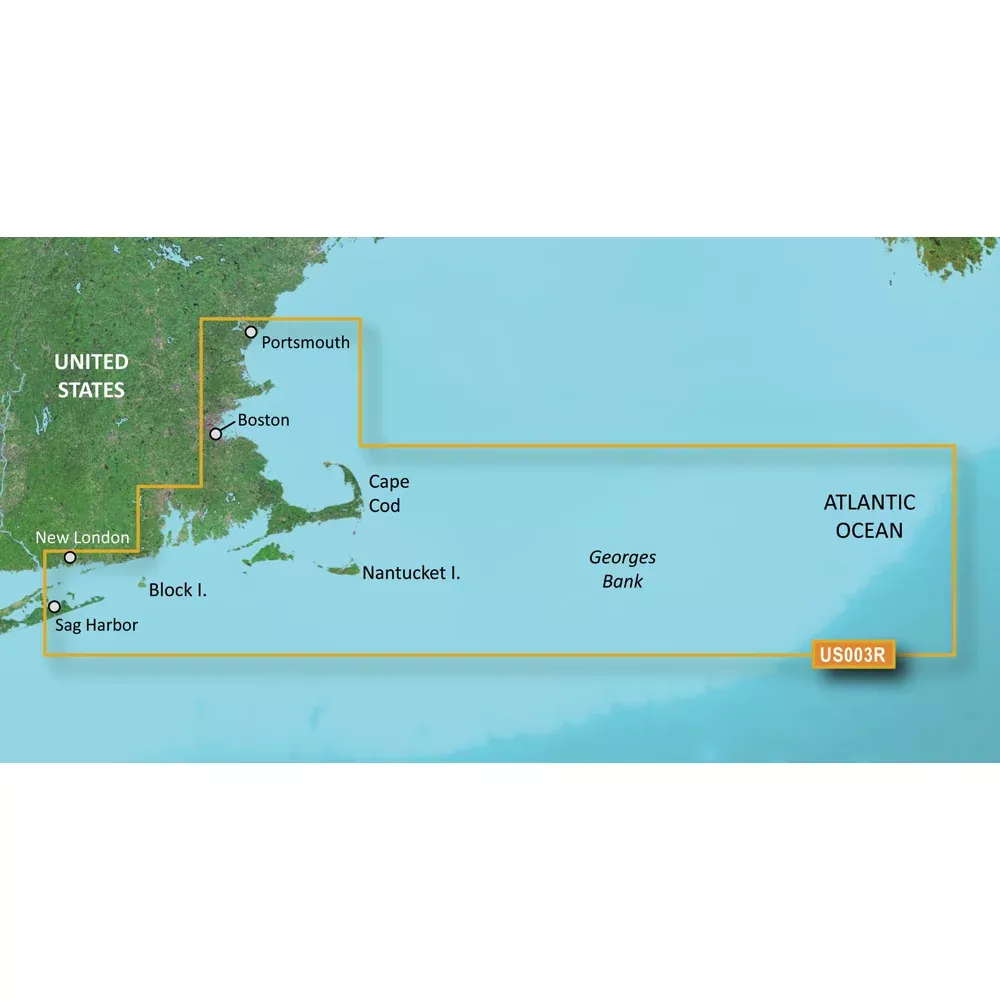 Garmin BlueChart g3 Vision HD - VUS003R - Cape Cod - microSD/SD