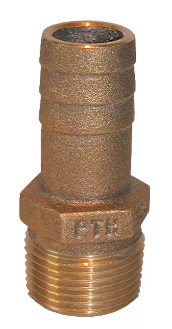Groco Pipe to Hose Barb Adaptor 1/2 in.
