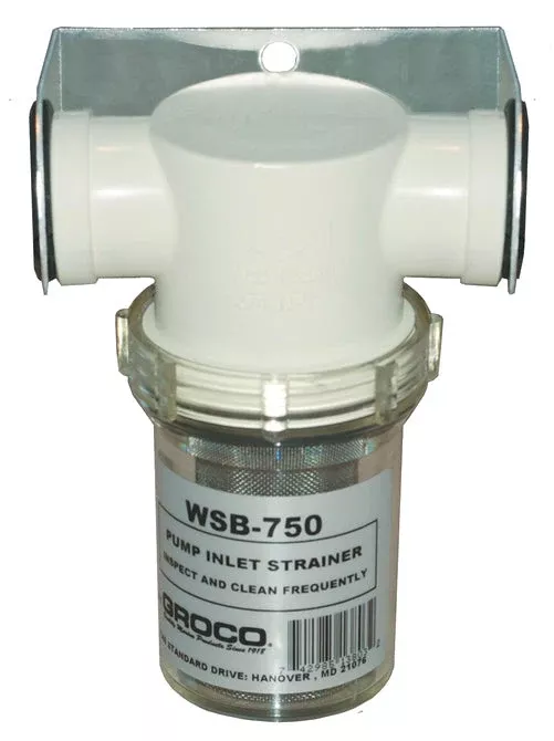 Groco Pump Inlet Strainer 3/4 in. Plastic Basket