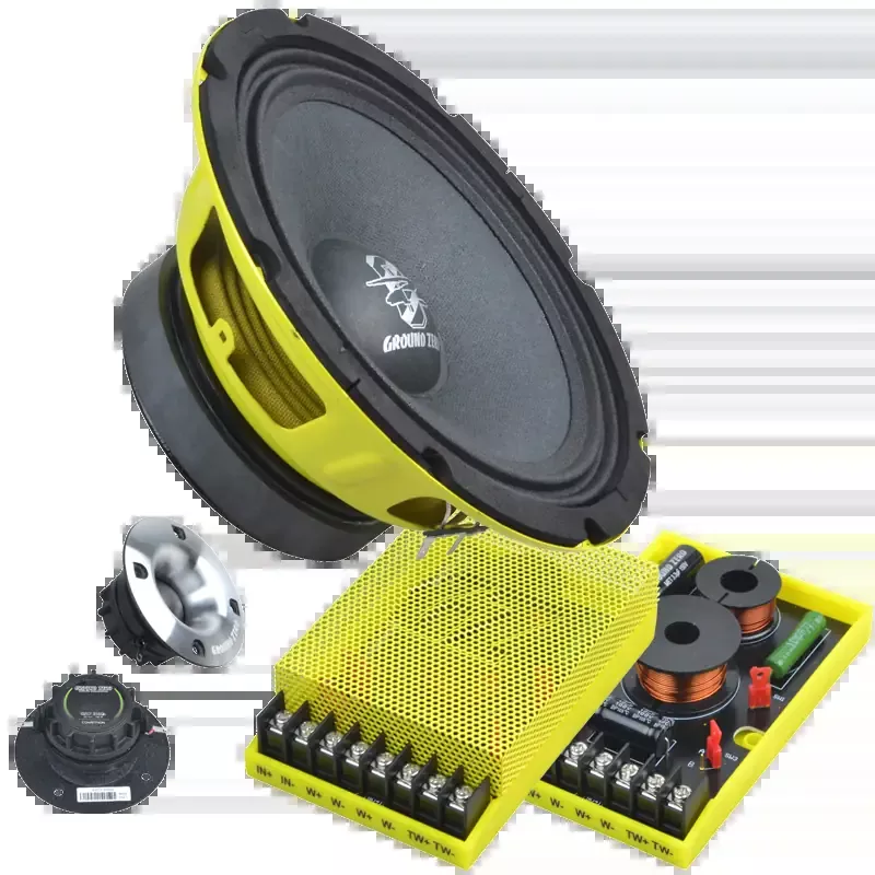 Ground Zero Competition Pro Series 8" 2-Way Component Speaker System