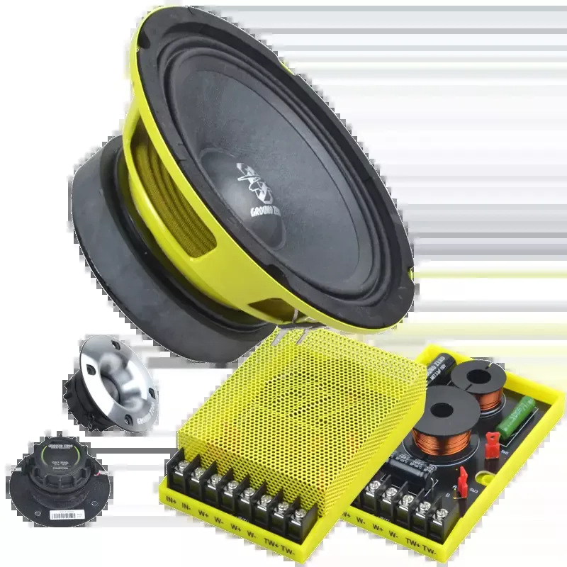 Ground Zero Competition Series 6.5″ 2-way component speaker system with SQL tweeter