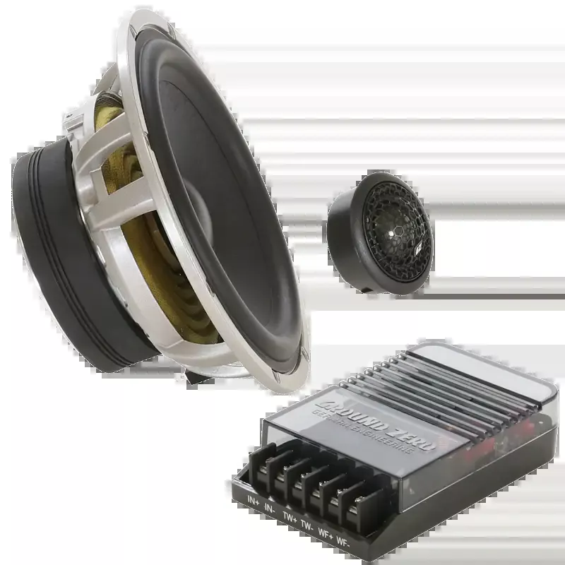 Ground Zero Hydrogen Series 6.5″ 2-way Component Speaker System
