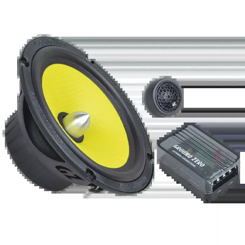 Ground Zero Titanium Series 6.5″ 2-way SQ component speaker system