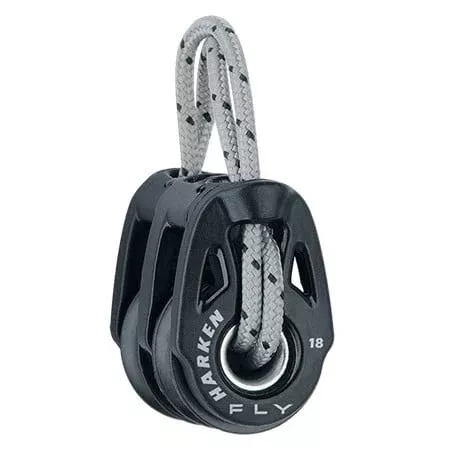Harken 18 mm Fly Soft-Attach Double Block