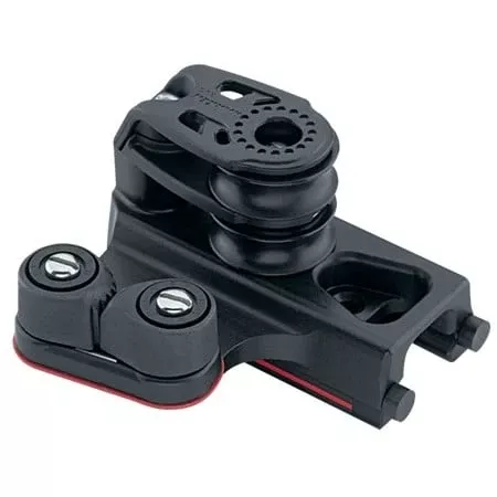Harken 22 mm End Control — Double Sheave, Cam Cleat, Set of 2