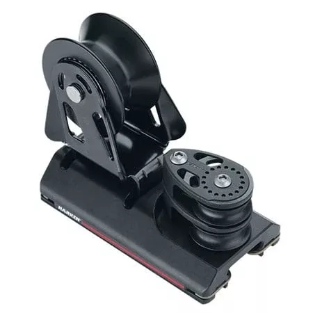 Harken 27 mm Adjustable CB Car — 2 Sheave, 4. 1
