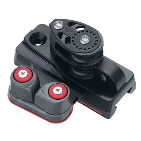 Harken 32 mm ESP End Control — Double Sheave, Cam Cleat, Set of 2