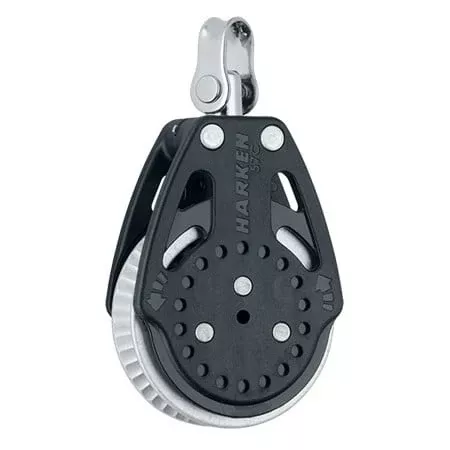 Harken 57 mm Ratchamatic Block — Swivel, 2x Grip