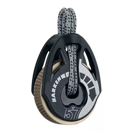 Harken 57 mm T2 Soft-Attach Ratchamatic Block — 1.5x Grip