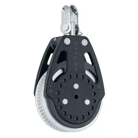 Harken 75 mm Ratchamatic Block — Swivel, 2x Grip