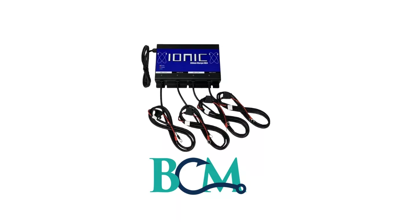 Ionic Lithium Charger - 4 Bank - 12v