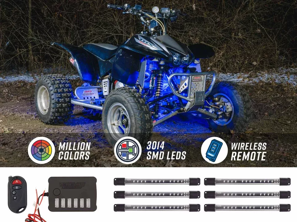 LEDGlow ATV Flexible Million Color LED Lighting Kit