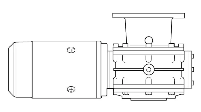 Lewmar Windlass V1/V2/V3 12V Motor Gearbox