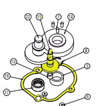 Lewmar Windlass V700 1st Compound Gear
