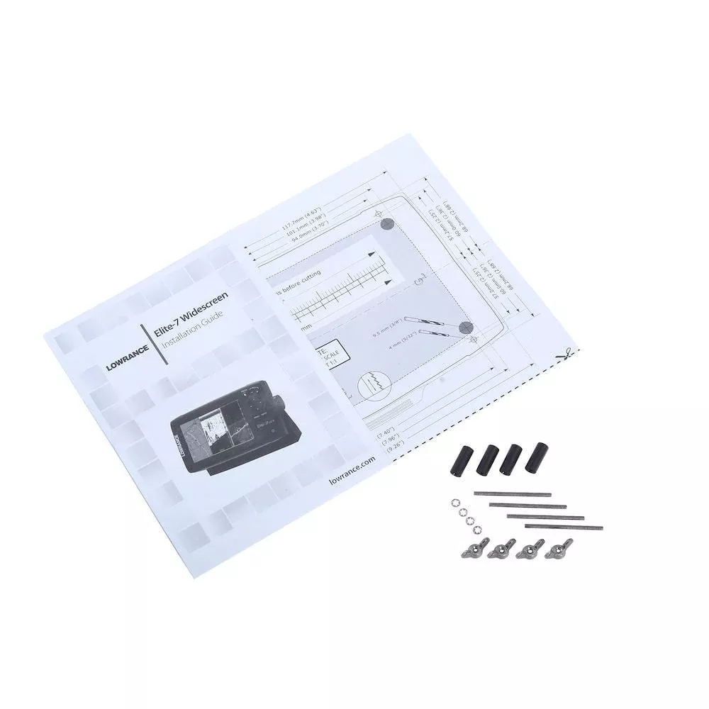 Lowrance Flush Mounting Kit for all Elite-7