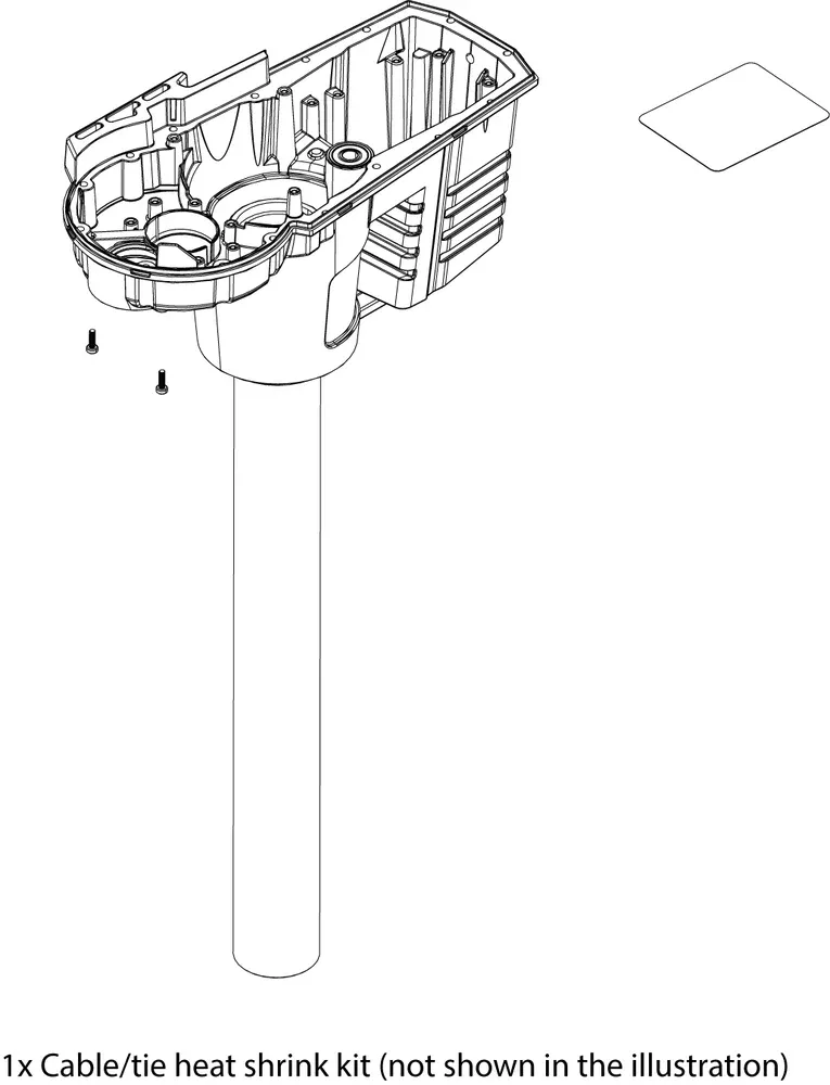 Lowrance Lower Housing Assy, Outer Shaft Kit