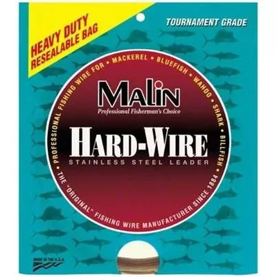 Malin Single Strand Stainless Steel Leader